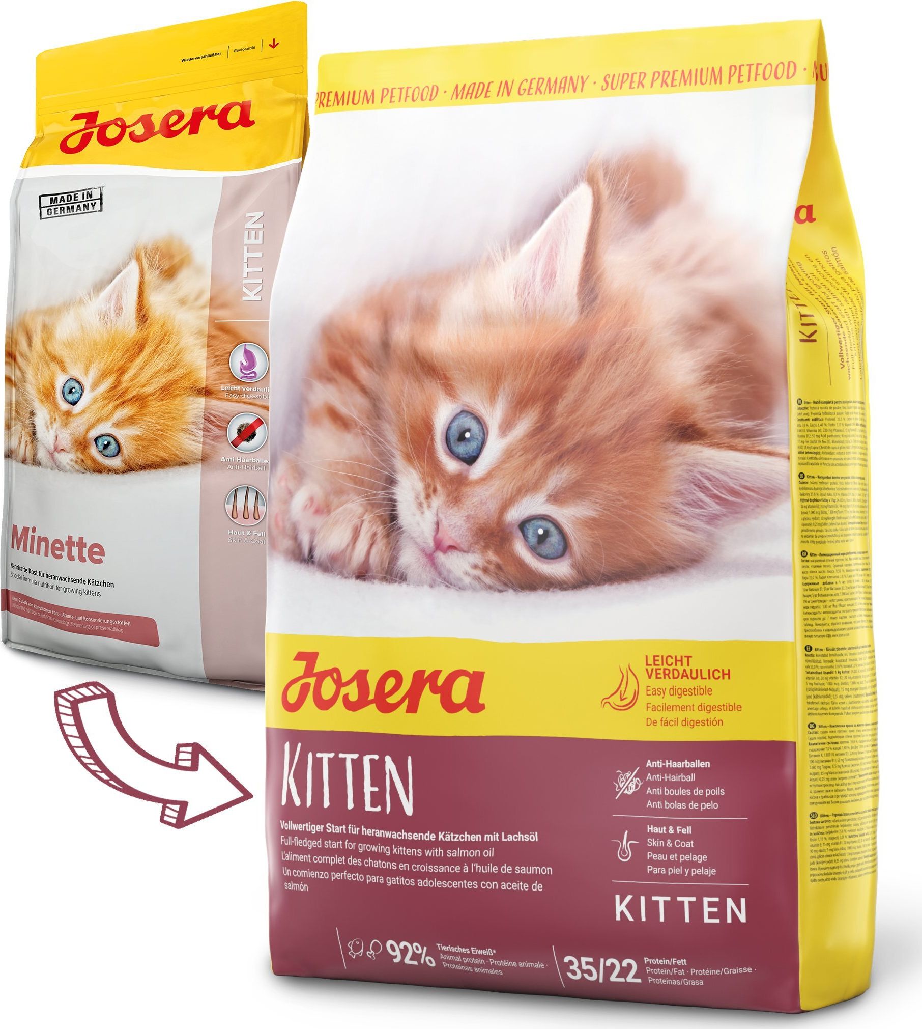 Josera Kitten 2 kg kaķu barība