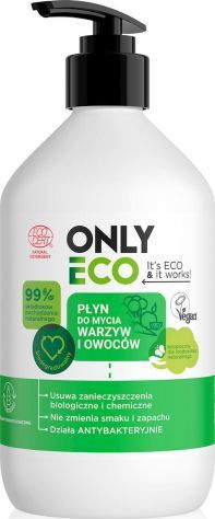 Only Bio ONLYECO_Plyn do mycia warzyw i owocow 500ml 5902811788571 (5902811788571) Sadzīves ķīmija