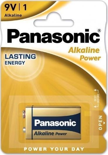 Panasonic Bateria Power 9V Block 1 szt. PBA9VB1 (5410853039327) Baterija