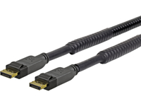 VivoLink Pro DP Armouring cable 20Meter Supports 4K 2K 60Hz kabelis video, audio
