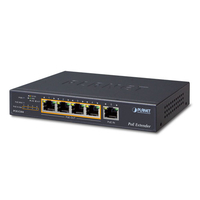 PLANET POE-E304 EXTENDER PoE 4xPoE 1xUltra PoE komutators