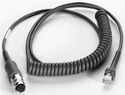 Zebra Cable Assy VC5000/LS3408 USB 25-71918-01R, Black, 2.75 m,  5711045972096 13-25-71918-01R kabelis, vads