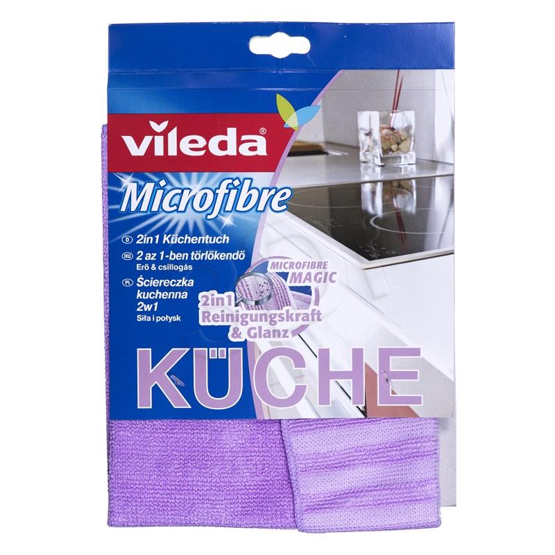 Kuchenna 2 w 1 Vileda   Cloth Virtuves piederumi