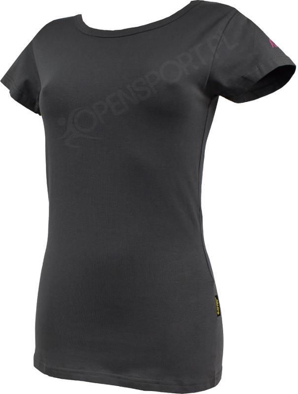 Hi-Tec Koszulka damska LADY PLAIN Dark Grey Melange r. XL 5901979062981 (5901979062981)