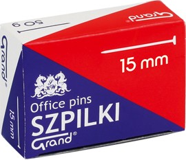 Grand Szpilka krotka 15 mm 110-1588 (5903364258221) biroja tehnikas aksesuāri