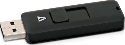 V7 VF216GAR- 3E - USB- Flash- drive - 16GB - USB2.0 - black (VF216GAR- 3E) USB Flash atmiņa