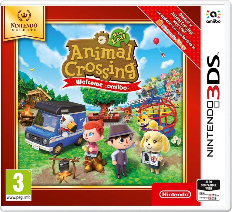 Nintendo 3DS Animal Crossing New Leaf - Welcome amiibo spēle