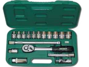 HONITON WRENCH SET 17 PIECES 1/2