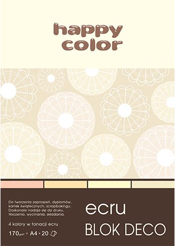 Happy Color Blok techniczny A5 20k ecru HA37171520-092 (5905130004124)