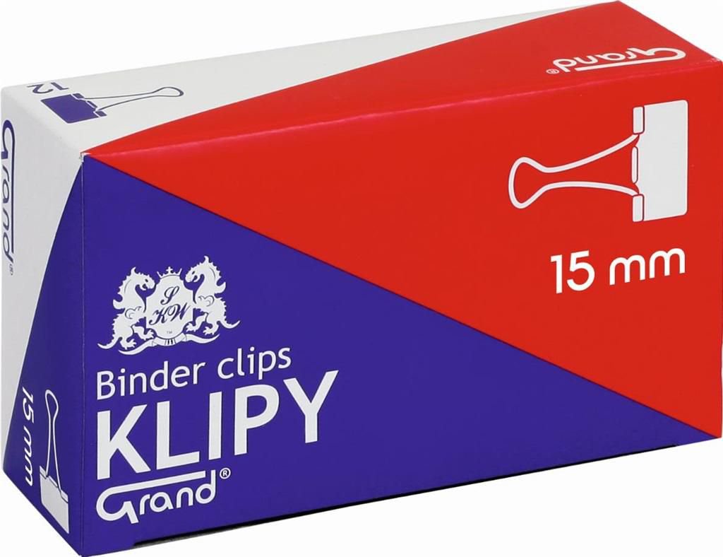 Grand Klipy 15mm (151744) 151744 (5907674354222) biroja tehnikas aksesuāri