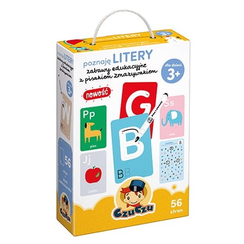Educational set Getting to know the letters Educational games with a pen 3548 (9788365773548)
