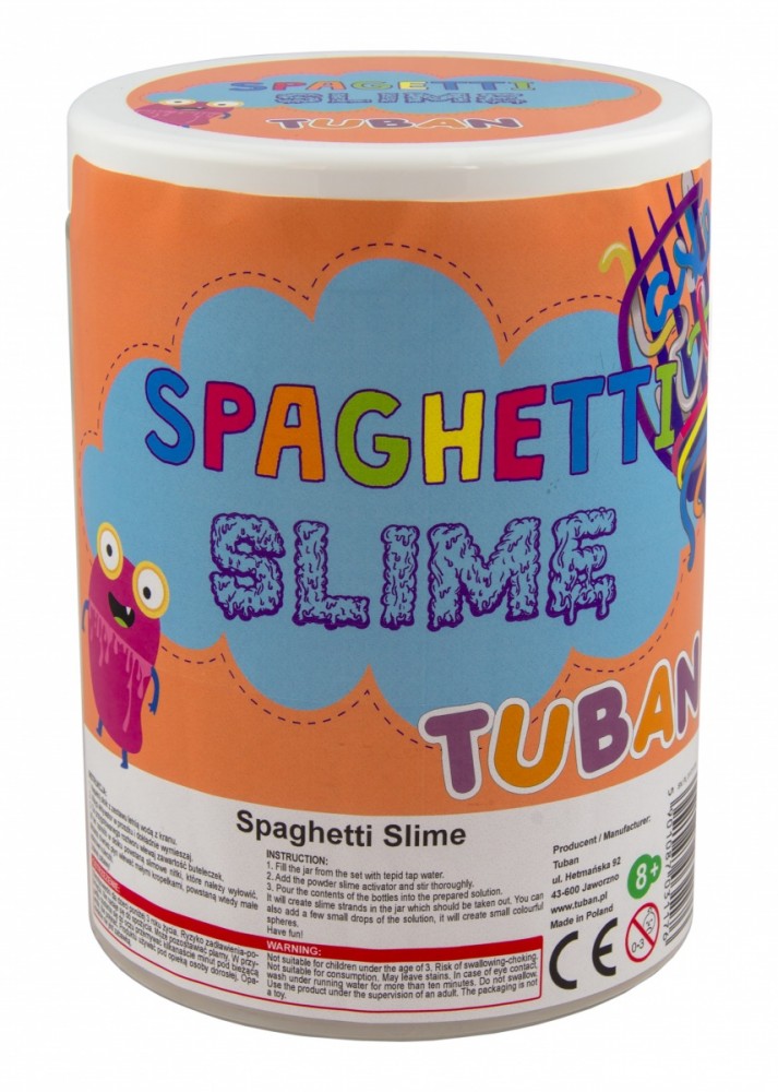 TUBAN Plastic mass Super Slime Spaghetti konstruktors