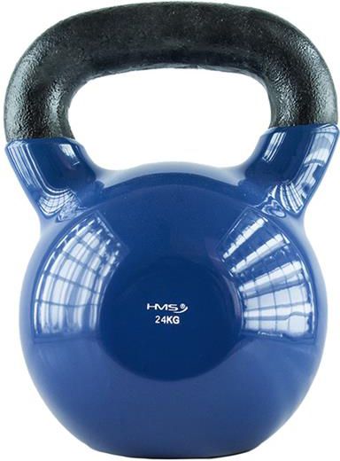 Kettlebell HMS KNV24 gumowany 24 kg 17-6-237 (5907695509694) Sporta aksesuāri