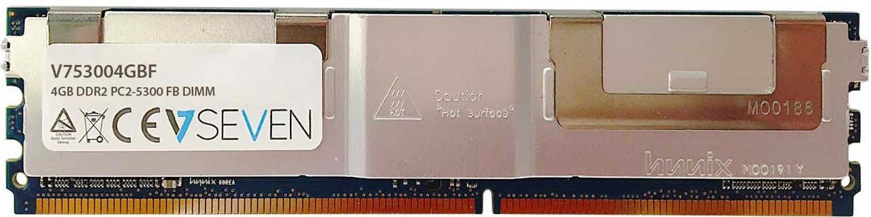 V7 DDR2 4GB 667MHz CL5 Server Memory (V753004GBF)