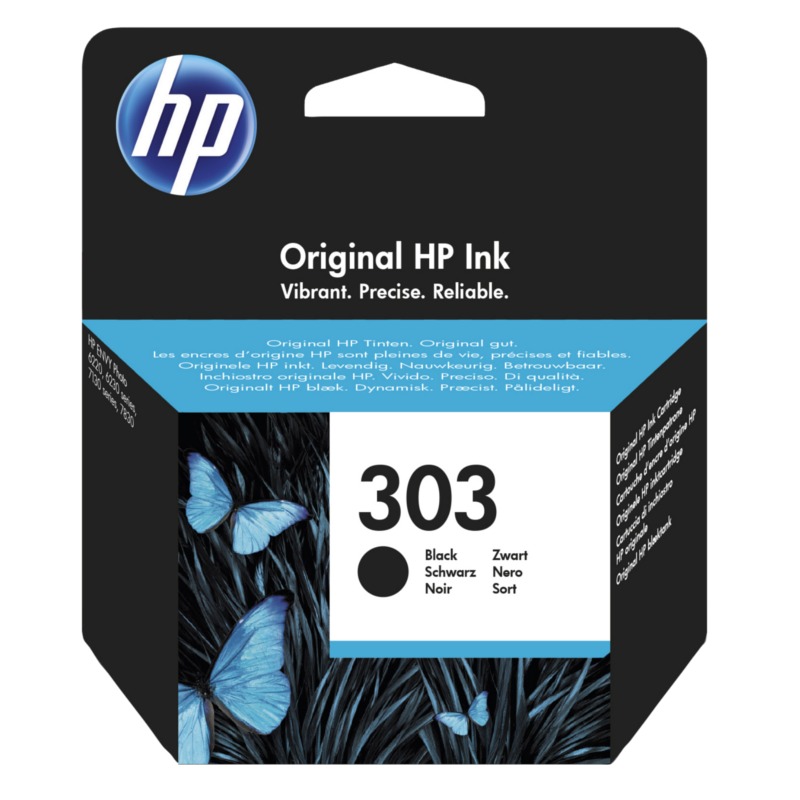 HP T6N02AE ink cartridge black No. 303 kārtridžs