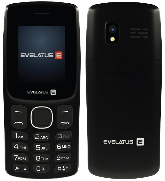 Evelatus EASY01 (EE01)  Black (LV) Mobilais Telefons