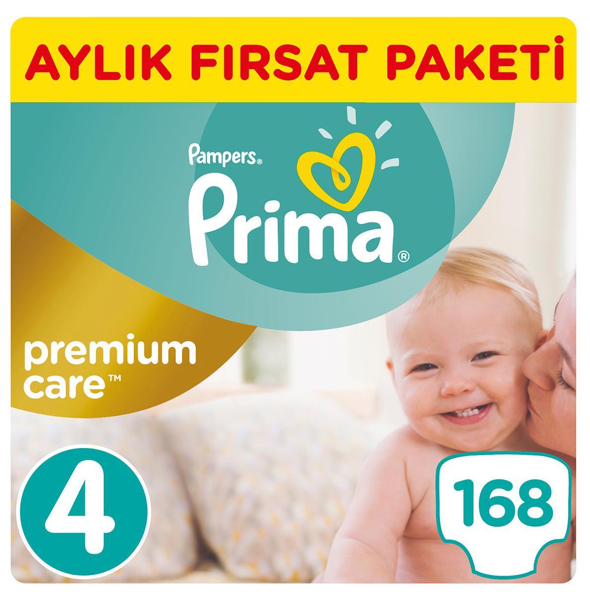 Pampers Diaper Set Premium Care Monthly Box S4 4 (9-14 kg); 168