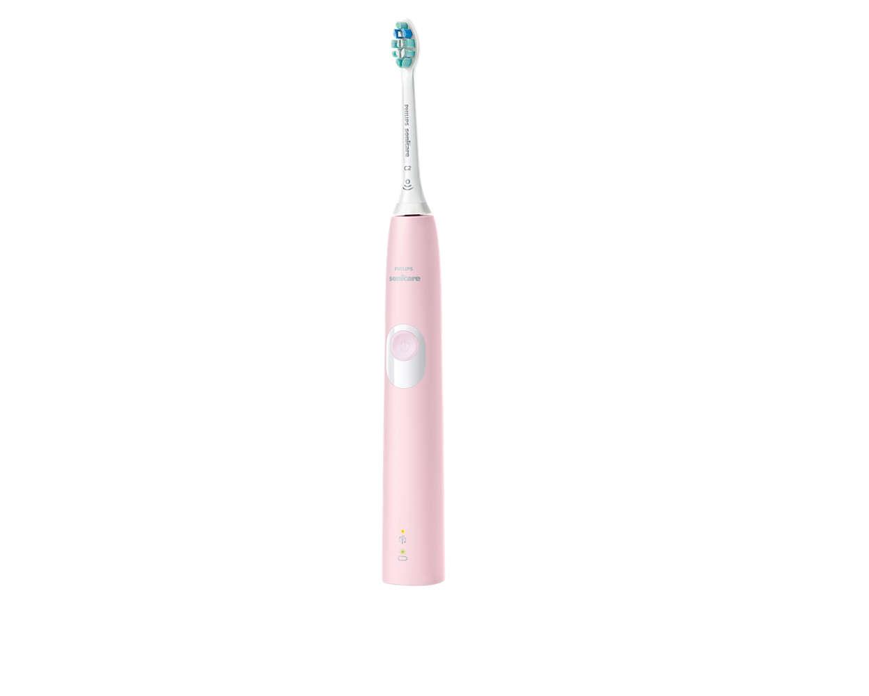 Philips 4300 series ProtectiveClean 4300 HX6806/04 Sonic Pink mutes higiēnai