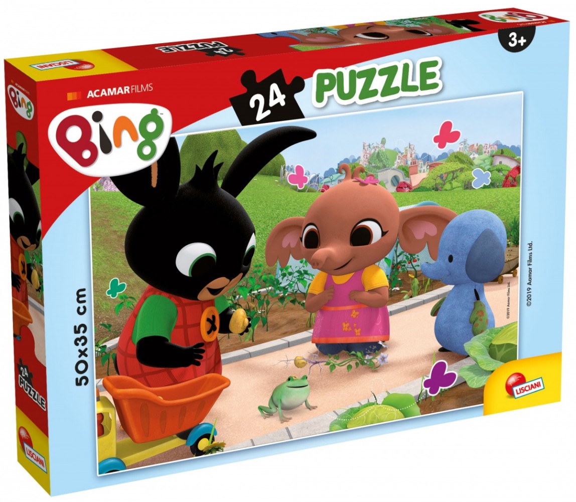 Lisciani Puzzle Plus 24 Bing 4 puzle, puzzle