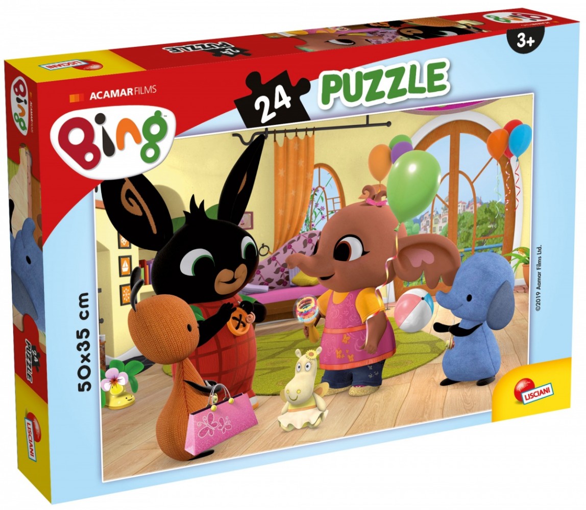 Lisciani Puzzle 24 pieces Bing 1 puzle, puzzle