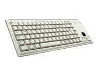 Cherry Compact keyboard G84-4400 light grey, US-English klaviatūra