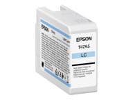 Epson ink cartridge light cyan T 47A5 50 ml Ultrachrome Pro 10 kārtridžs