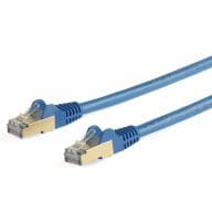 StarTech.com 5 m CAT6a Ethernet Cable - 10 Gigabit Category 6a Shielded Snagless RJ45 100W PoE Patch Cord - 10GbE Blue UL/TIA Certified - pa kabelis, vads