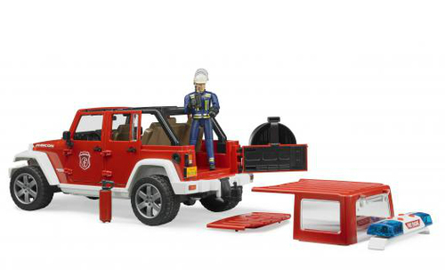 Bruder Professional Series Jeep Wrangler Unlimited Rubicon fire department - 02528 bērnu rotaļlieta