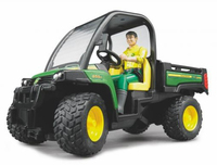 Bruder Professional Series John Deere Gator XUV 855D with driver - 02490 bērnu rotaļlieta