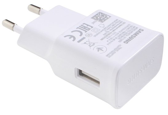 Samsung EP-TA200EWE 15W / USB 3.1 / 2A / Quick Charge 3.0 Tīkla Lādētājs Balts (OEM) iekārtas lādētājs