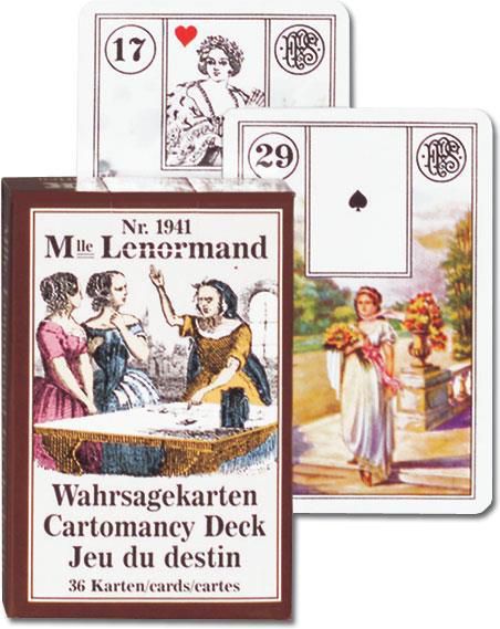 Piatnik Tarot Cards 'Mlle Lenormand' PIATNIK - 77244 (poļu valodā) galda spēle