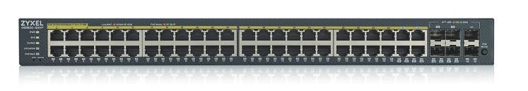 Switch GS1920-48HPv2 48port Gb and 4xGb Hybrid Mode 375W PoE komutators