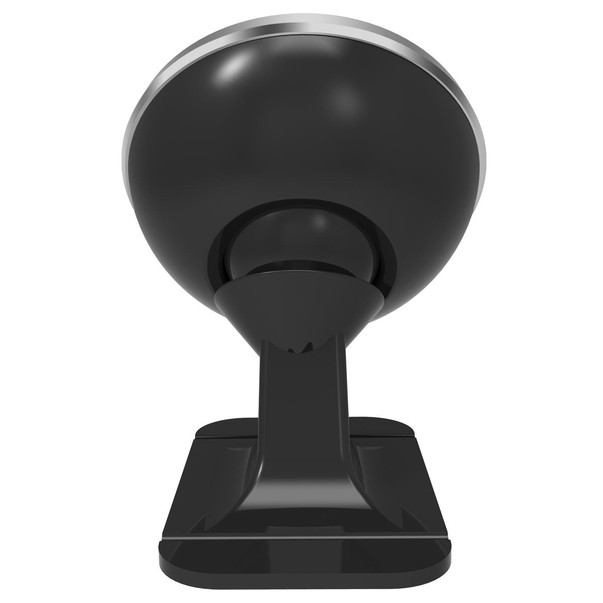Baseus SUGENT-NT0S 360-grādu rotācijas Magnētiskas fiksācijas auto paneļa telefona stiprinājums melns Mobilo telefonu turētāji