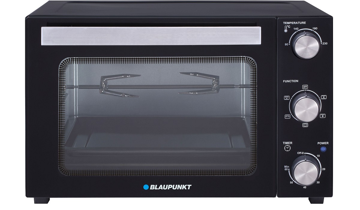 Blaupunkt EOM501 toaster oven 31 L Black,Stainless steel 1500 W Cepeškrāsns