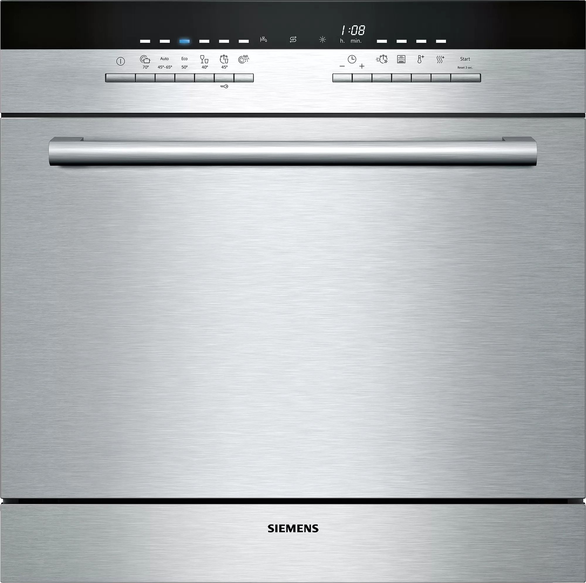 Siemens dishwasher SC76M542EU iQ500 F silver Trauku mazgājamā mašīna