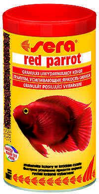 Sera RED PARROT PUSZKA 1000 ml 23062 (4001942004138) zivju barība