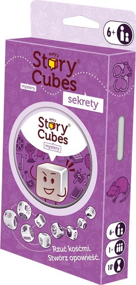 Rebel Gra Story Cubes Sekrety (nowa Edycja) 77121 (3558380077121) galda spēle