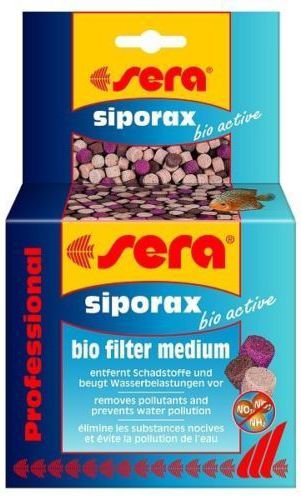 Sera SIPORAX BIO ACTIVE 210g VAT006517 (4001942084857) akvārija filtrs