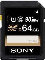 Karta Sony SF64U SDXC 64 GB Class 10 UHS-I/U1  (4905524934601) atmiņas karte
