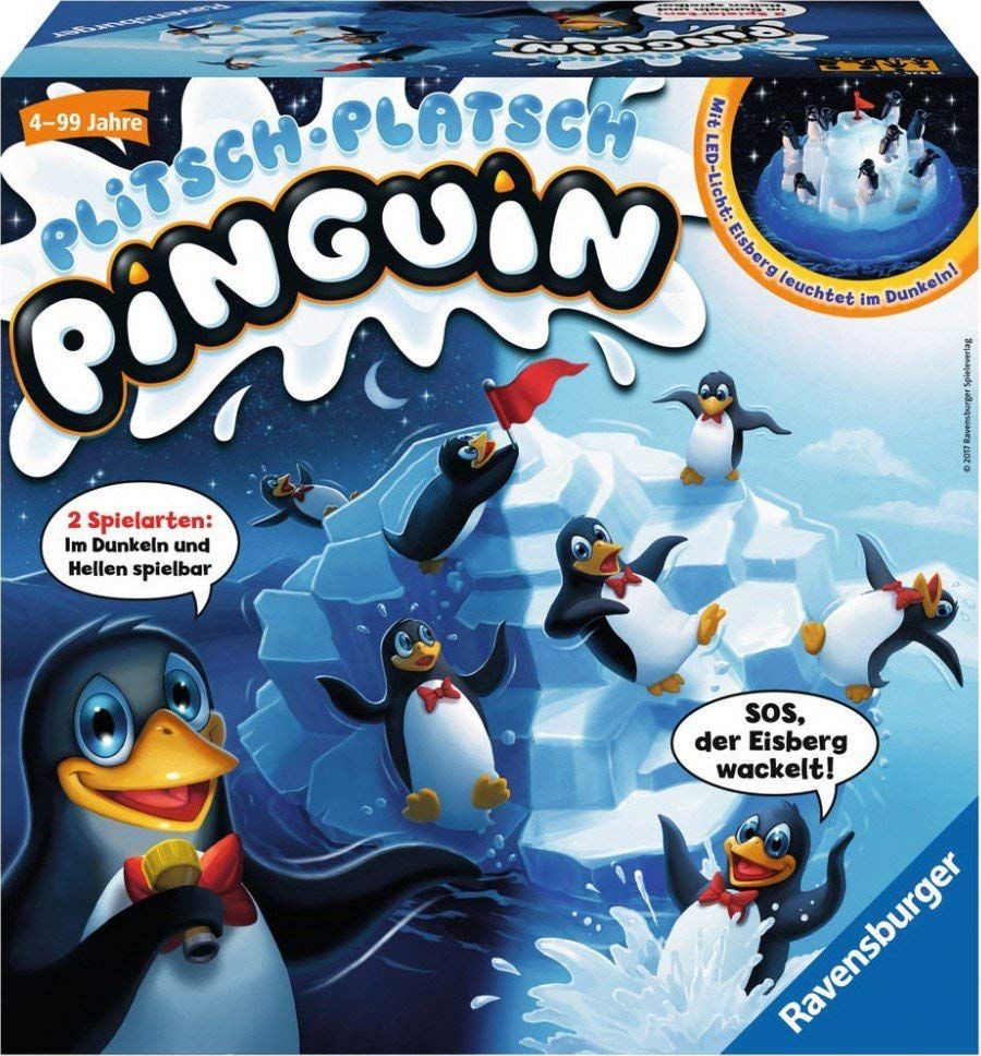 Ravensburger Plitsch-Platsch penguin galda spēle