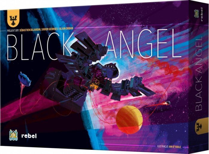 Rebel Gra planszowa Black Angel 112511 (3558380073529) galda spēle