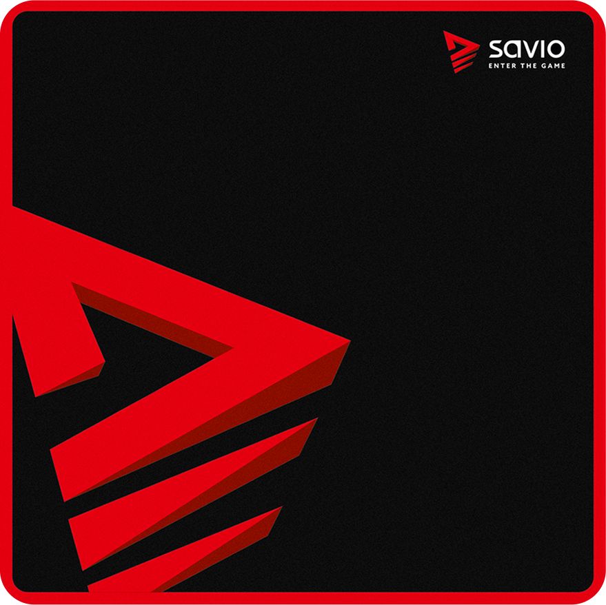 Mousepad 450x450 SAVIO Turbo Dynamic M, stitched edges peles paliknis