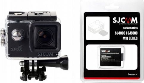 Kamera SJCAM SJ4000 Air WiFi czarna sporta kamera