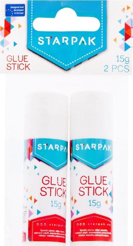 Starpak I KLEJ W SZTYFCIE 15G STK OP2SZT PBH 12/96 15G2SZTPBH (5901350206720) biroja tehnikas aksesuāri