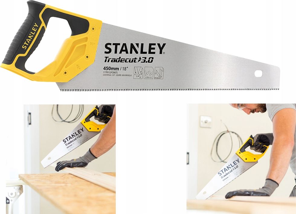 Stanley pila platnica 450mm 11z Tradecut 3.0 (20-093) S/20-355-1 (3253561203558)