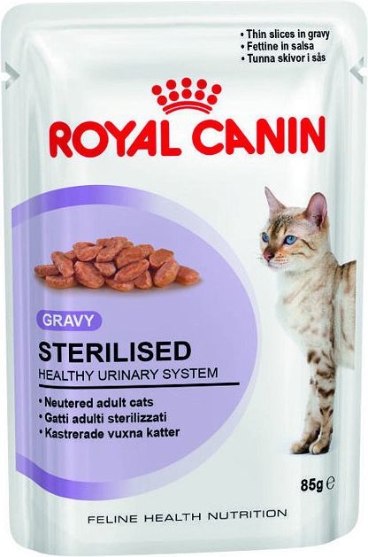 Royal Canin Feline Sterilised Saszetka 85g VAT007893 (9003579311301) kaķu barība