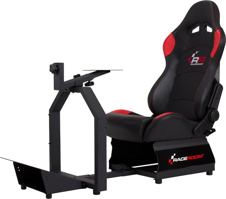 RaceRoom Rennsitz RR3033, Red-black (75001102) datorkrēsls, spēļukrēsls