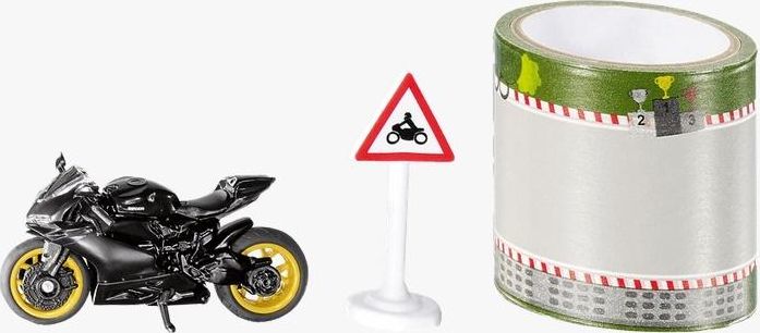 Motorcycle kit with tape Rotaļu auto un modeļi