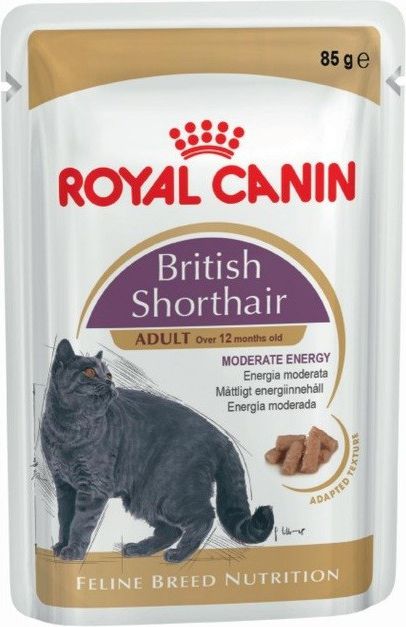 Royal Canin Feline Breed British Shorthair saszetka 85g 75798 (9003579001257) kaķu barība