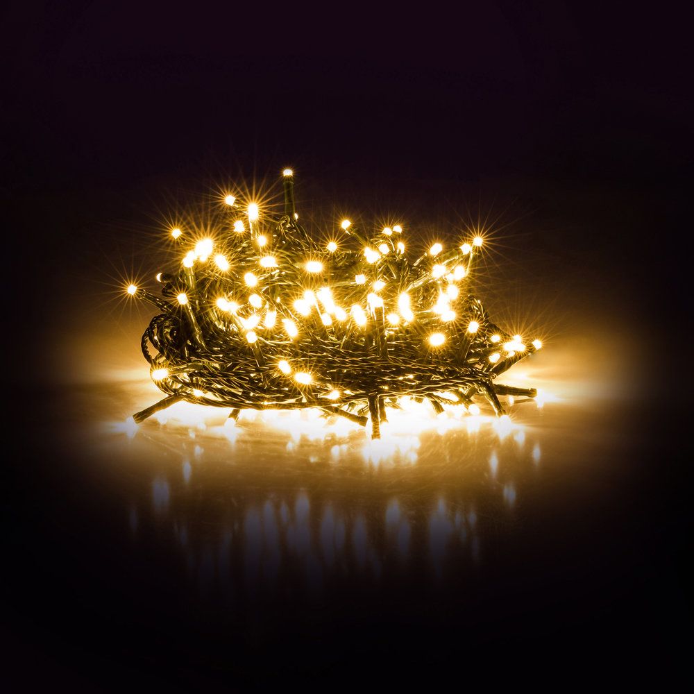 Lampki choinkowe Retlux 300 LED biale cieple 50002854 (8590669223503) Ziemassvētku lampiņas